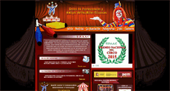 Desktop Screenshot of amigosdelcirco.com